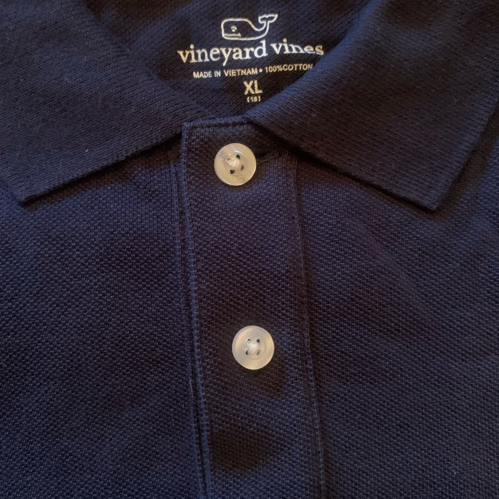 Vineyard Vines navy polo